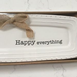 NEW! MUD PIE Serving Platter